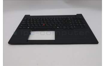 Lenovo 5M11T55281 C-Cover with keyboard, Hebrew, Black, Backlight, Number Pad, US