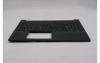 Lenovo 5M11T55349 C-Cover with keyboard, Arabic, Black, Backlight, WWAN, Number Pad, US