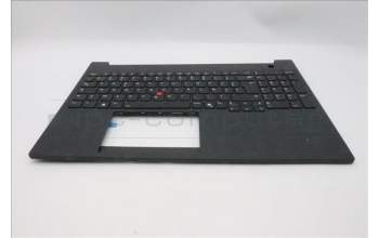 Lenovo 5M11T55379 C-Cover with keyboard, French, Black, Backlight, WWAN, Number Pad, US