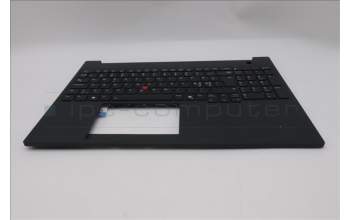 Lenovo 5M11T55416 C-Abdeckung mit Tastatur, Skandinavien, schwarz, Hintergrundbeleuchtung, Mobiles Breitband, Ziffernblock