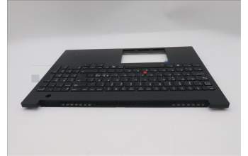 Lenovo 5M11T55416 C-Abdeckung mit Tastatur, Skandinavien, schwarz, Hintergrundbeleuchtung, Mobiles Breitband, Ziffernblock