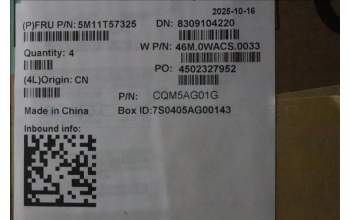 Lenovo 5M11T57325 C-Cover with keyboard, English, No NFC, US