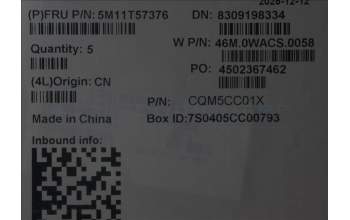 Lenovo 5M11T57376 C-Cover with keyboard, Greek, No NFC, US