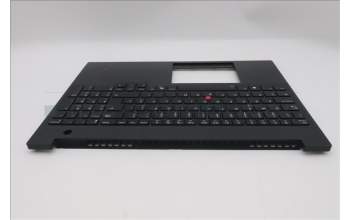 Lenovo 5M11T58522 C-Cover with keyboard, Portuguese, Black, WWAN, Number Pad, UK
