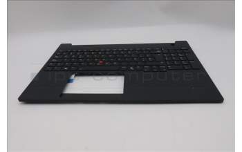 Lenovo 5M11T58531 C-Cover with keyboard, Spanish, Black, WWAN, Number Pad, UK