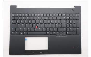 Lenovo 5M11T58552 C-Cover with keyboard, UK English, Black, WWAN, Number Pad, UK
