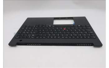 Lenovo 5M11T58552 C-Cover with keyboard, UK English, Black, WWAN, Number Pad, UK