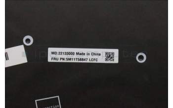 Lenovo 5M11T58847 MECH_ASM BKLT KB NP BK JPN LTN