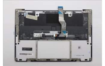 Lenovo 5M11U03792 C-Cover with keyboard, Arabic, Black/White, FingerPrint, WLAN, US