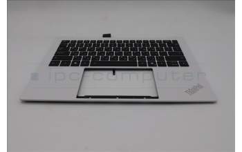 Lenovo 5M11U03804 C-Cover with keyboard, Israel(Hebrew), Black/White, FingerPrint, WLAN, US