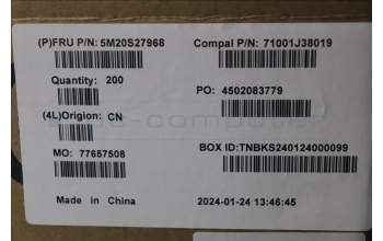 Lenovo 5M20S27968 2242 SSD holder C 83G1