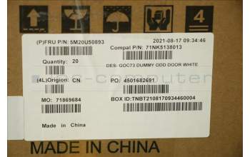 Lenovo 5M20U50893 Bezel dummy ODD,White