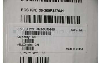 Lenovo 5M20U50945 MECHANICAL 3.5 HDD Grommet,TPE,T750,HY