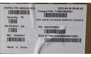 Lenovo 5M20U51013 Yoga9 WAVE_SURFACE_ASSY_B