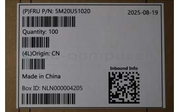 Lenovo 5M20U51020 HH,SSD2242,PIN,ULCOG2.5-1.6BU