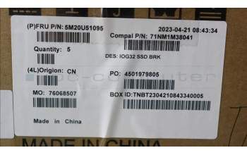 Lenovo 5M20U51095 Yoga9 _SSD_BRK_ASSY