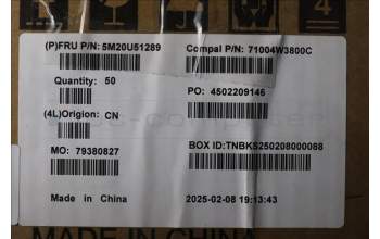 Lenovo 5M20U51289 KOA70_IO_BOARD_SUPP_BRK