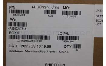 Lenovo 5M20U51304 FIO_GASKET