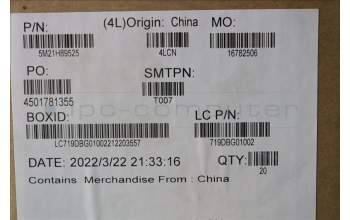 Lenovo 5M21H89525 MECHANICAL FRU PHOENIX_SIM_TRAY_ASSY