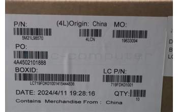 Lenovo 5M21L98570 FRU C_COVER_CABLE_HOLDER_L