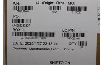 Lenovo 5M21L98660 MXCG0_THERMAL_PLATE_SSD_ASSY