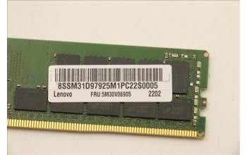 Lenovo 5M30V06905 Arbeitsspeicher RDIMM,32GB,DDR4,3200,Micron