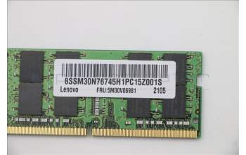 Lenovo 5M30V06981 Arbeitsspeicher SODIMM,32GB,DDR4,3200,Hynix