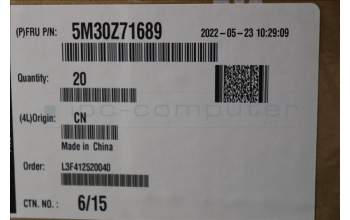 Lenovo 5M30Z71689 Arbeitsspeicher SODIMM,4GB, DDR4,3200 ,Micron