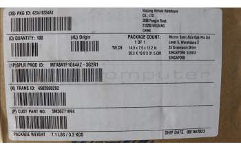 Lenovo 5M30Z71694 Arbeitsspeicher UDIMM,8GB, DDR4,3200 ,Micron