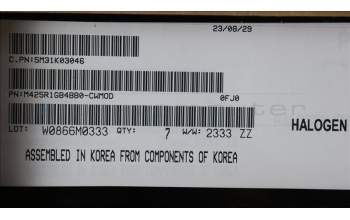 Lenovo 5M31K03046 Arbeitsspeicher SODIMM,8GB,DDR5,5600,Samsung