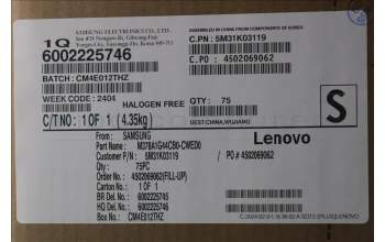 Lenovo 5M31K03119 Arbeitsspeicher UDIMM,8GB,DDR4,3200,Samsung