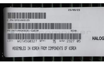 Lenovo 5M31K03125 Arbeitsspeicher SODIMM,32GB,DDR4,3200,Samsung