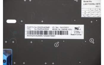 Lenovo 5N20V43020 NB_KYB CMSK-CS20,BK-NBL,CHY,RUS