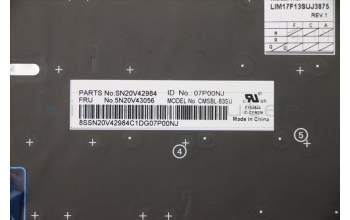 Lenovo 5N20V43056 NB_KYB CMSK-CS20,BK-BL,CHY,RUS