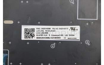 Lenovo 5N20V43170 NB_KYB CMSK-CS20,BK-NBL,LTN,EURO ENG