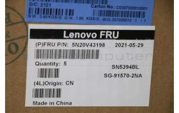 Lenovo 5N20V43198 NB_KYB CMSK-CS20,BK-BL,LTN,NOR