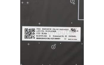 LENOVO 5N20V43202 Keyb X13 G1/L13 G2/L13 Yoga G2 SWE/FI - BL