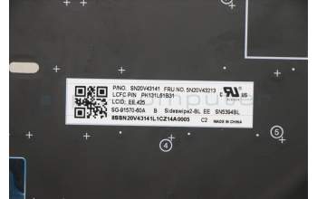Lenovo 5N20V43213 NB_KYB CMSK-CS20,BK-BL,LTN,EST