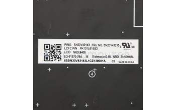 Lenovo 5N20V43215 NB_KYB CMSK-CS20,BK-BL,LTN,NORDIC