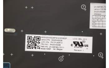 Lenovo 5N20V43298 NB_KYB CMSK-CS20,BK-NBL,PMX,BEL