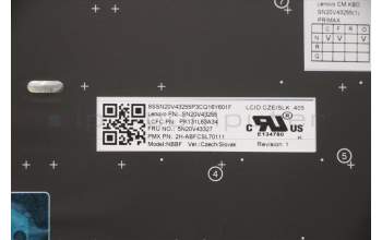 Lenovo 5N20V43327 NB_KYB CMSK-CS20,BK-NBL,PMX,CZE/SLK