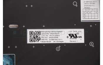 Lenovo 5N20V43345 NB_KYB CMSK-CS20,BK-BL,PMX,NOR