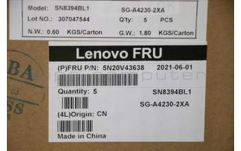 Lenovo 5N20V43638 Interne Tastatur, Deutsch (Schweiz), silber, Hintergrundbeleuchtung