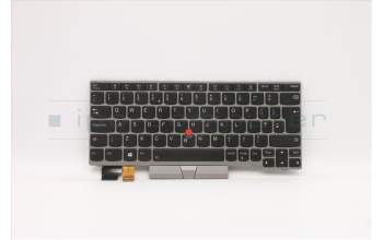 Lenovo 5N20V43640 NB_KYB CMSK-CS20,SV-BL,LTN,UK
