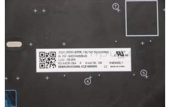 Lenovo 5N20V43640 NB_KYB CMSK-CS20,SV-BL,LTN,UK