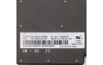 Lenovo 5N20V43755 NB_KYB CMFL-CS20,BK-NBL,CHY,IND ENG