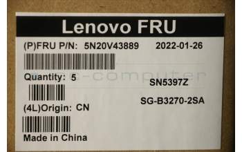 Lenovo 5N20V43889 Keyboard Internal, Swedish/Finnish, Black, Non-Backlight, UK