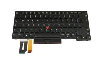 5N20V43915 Original Lenovo Tastatur DE (deutsch) schwarz mit Backlight und Mouse-Stick