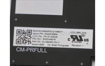 Lenovo 5N20V44016 NB_KYB CMFL-CS20,BK-NBL,PMX,BRL