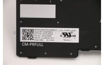 Lenovo 5N20V44046 NB_KYB CMFL-CS20,BK-NBL,PMX,NORDIC